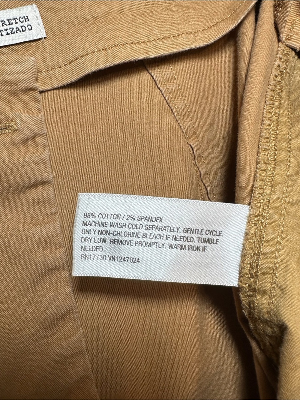A New Day Women’s High-Rise Wide Leg Cargo Pants in Tan - Picture 8 of 8